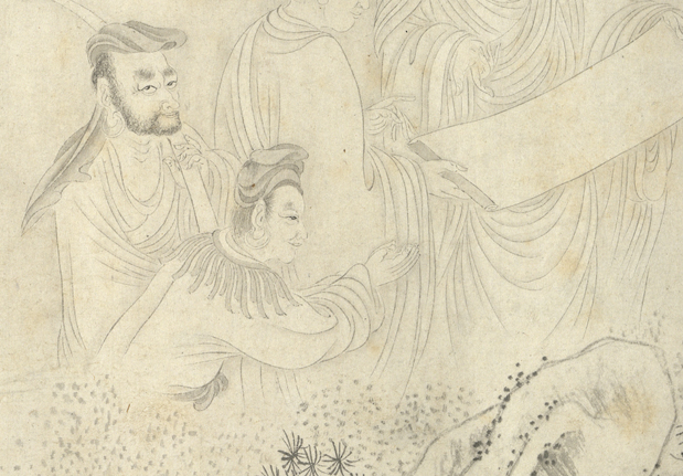 明丁雲鵬十八羅漢圖 卷